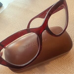 Longchamp Burgundy Women's Glasses